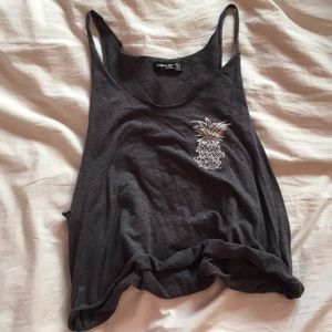 Popular Basics, Grey Pineapple Tank, Size L